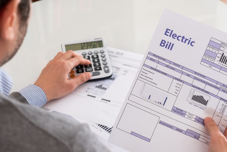 high electric bill