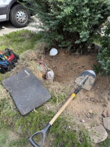 TLC Well Service being performed at a residence home