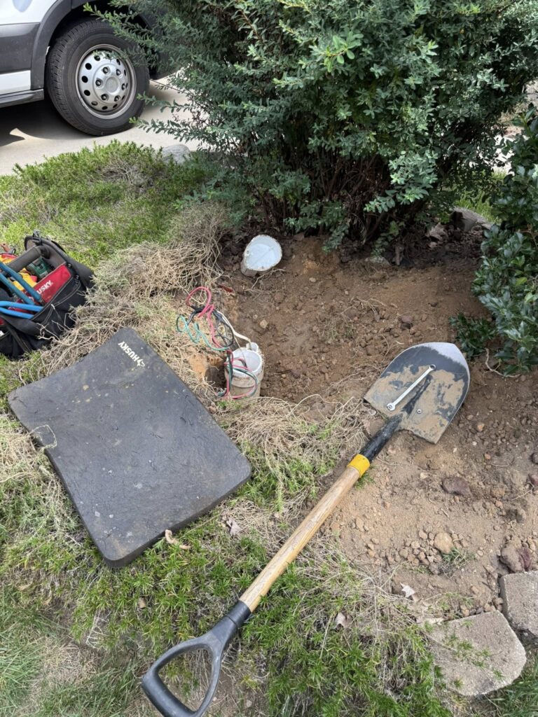 TLC Well Service being performed at a residence home 